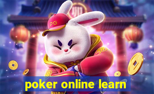 poker online learn