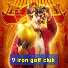 9 iron golf club