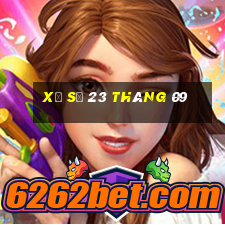 xổ số 23 tháng 09