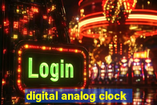 digital analog clock