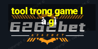 tool trong game là gì