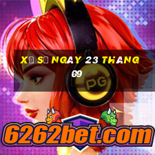 xổ số ngày 23 tháng 09