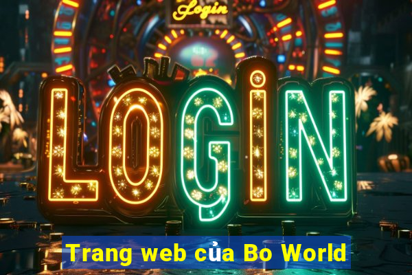 Trang web của Bo World