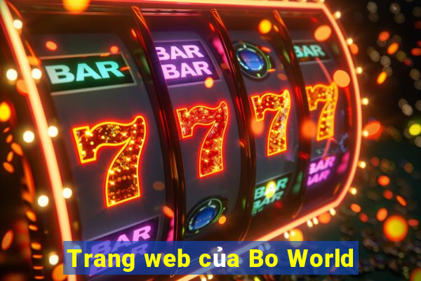 Trang web của Bo World