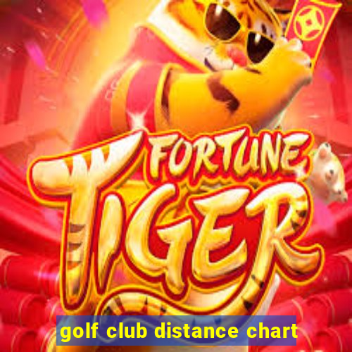 golf club distance chart