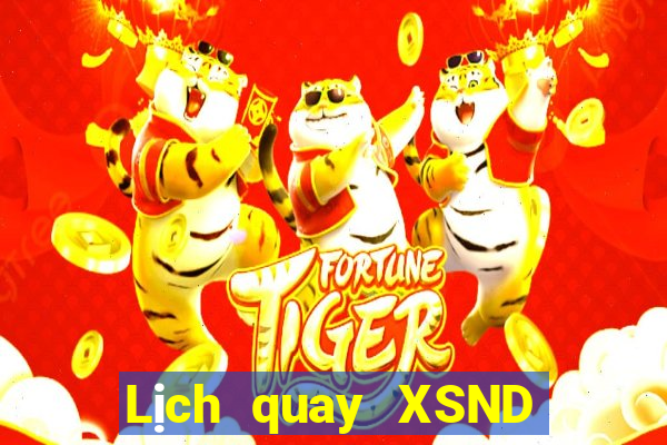 Lịch quay XSND ngày 26