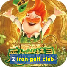 2 iron golf club