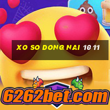 xo so dong nai 10 11