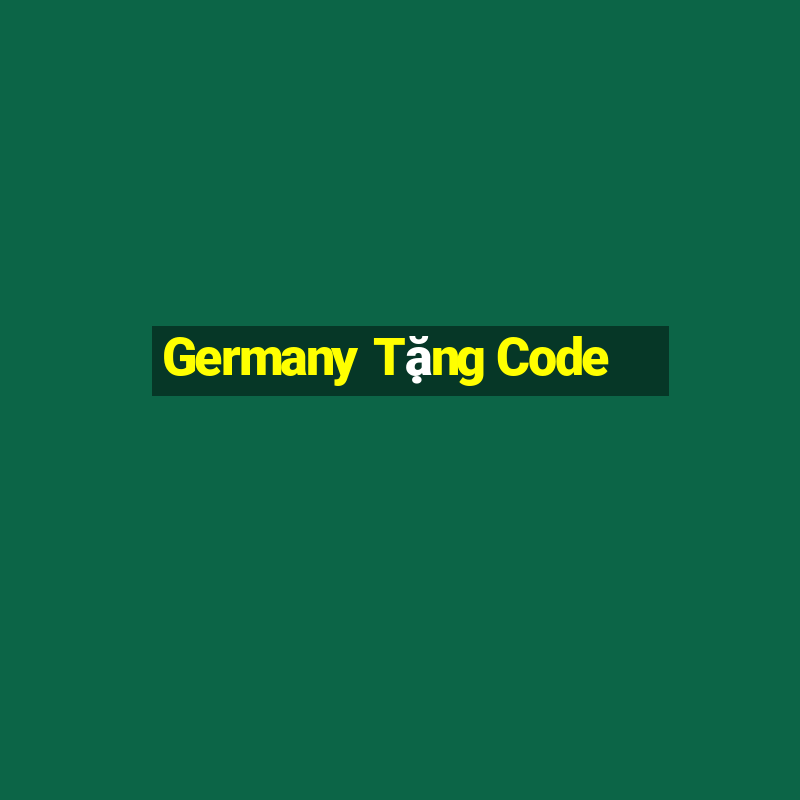 Germany Tặng Code