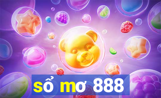 sổ mơ 888