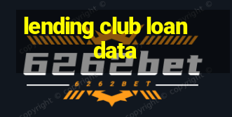 lending club loan data