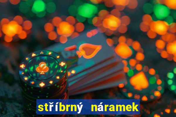 stříbrný náramek na nohu