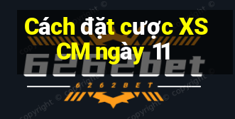 Cách đặt cược XSCM ngày 11