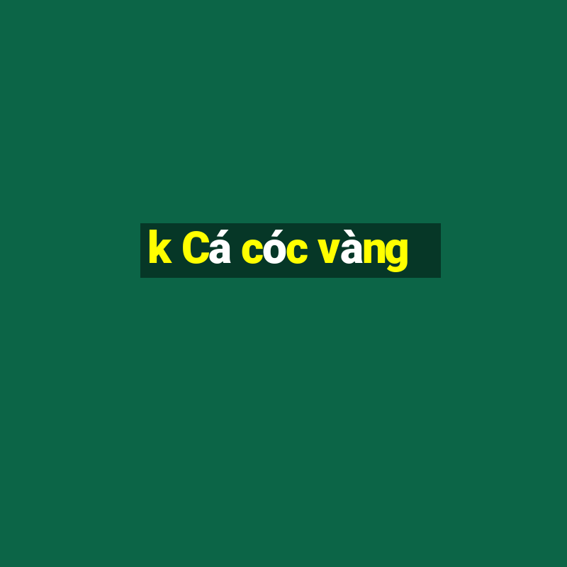 k Cá cóc vàng