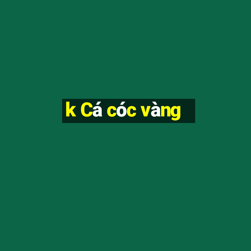 k Cá cóc vàng