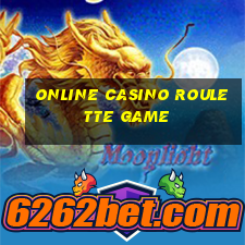 online casino roulette game