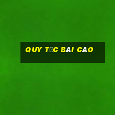 quy tắc bài cào