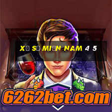 xổ số miền nam 4 5