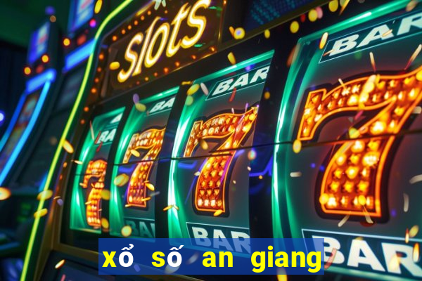 xổ số an giang 31 tháng 03