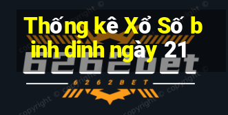 Thống kê Xổ Số binh dinh ngày 21