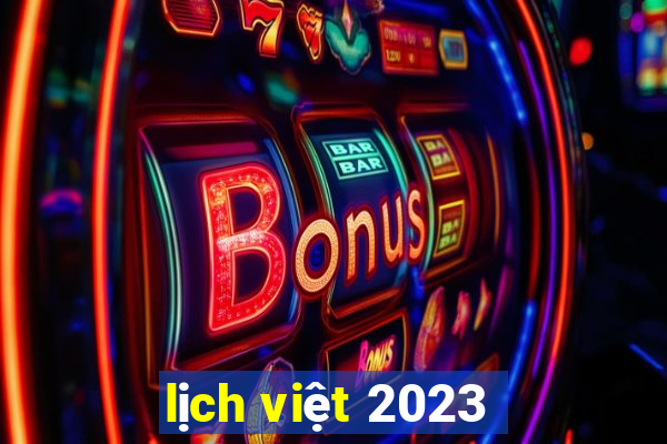 lịch việt 2023