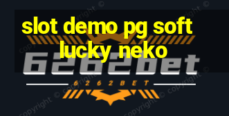 slot demo pg soft lucky neko