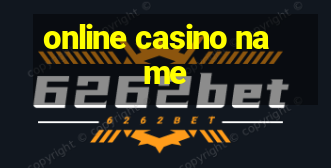 online casino name