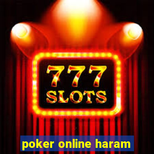 poker online haram