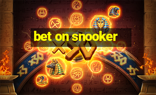 bet on snooker