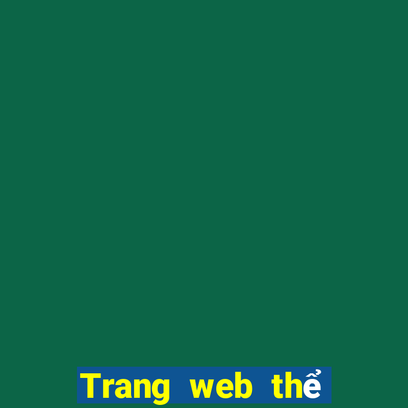 Trang web thể thao Việt Nam