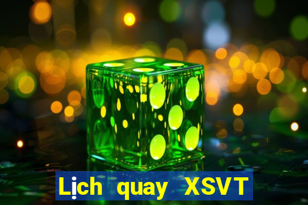 Lịch quay XSVT ngày 28