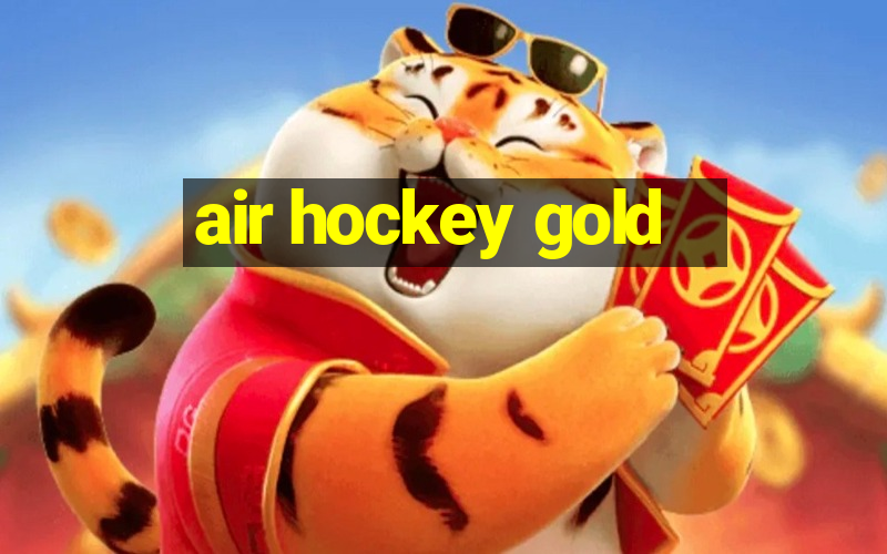 air hockey gold