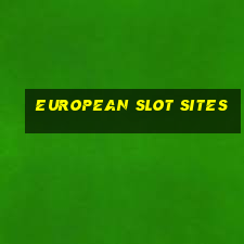 european slot sites