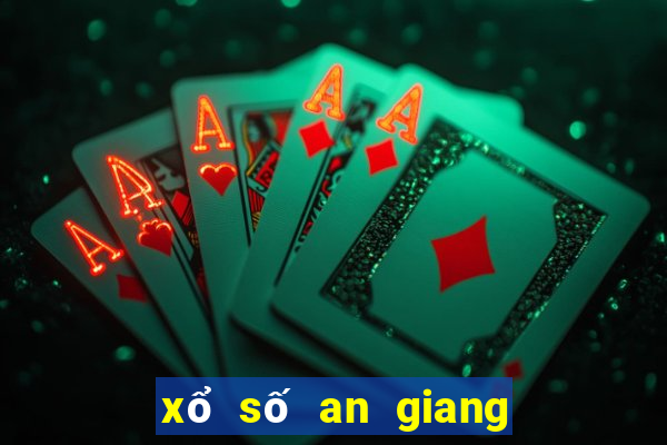 xổ số an giang 4 4