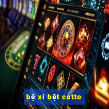 bệ xí bệt cotto