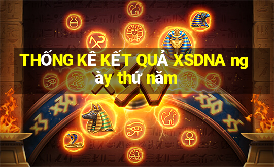 THỐNG KÊ KẾT QUẢ XSDNA ngày thứ năm