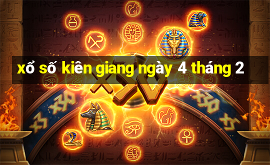 xổ số kiên giang ngày 4 tháng 2