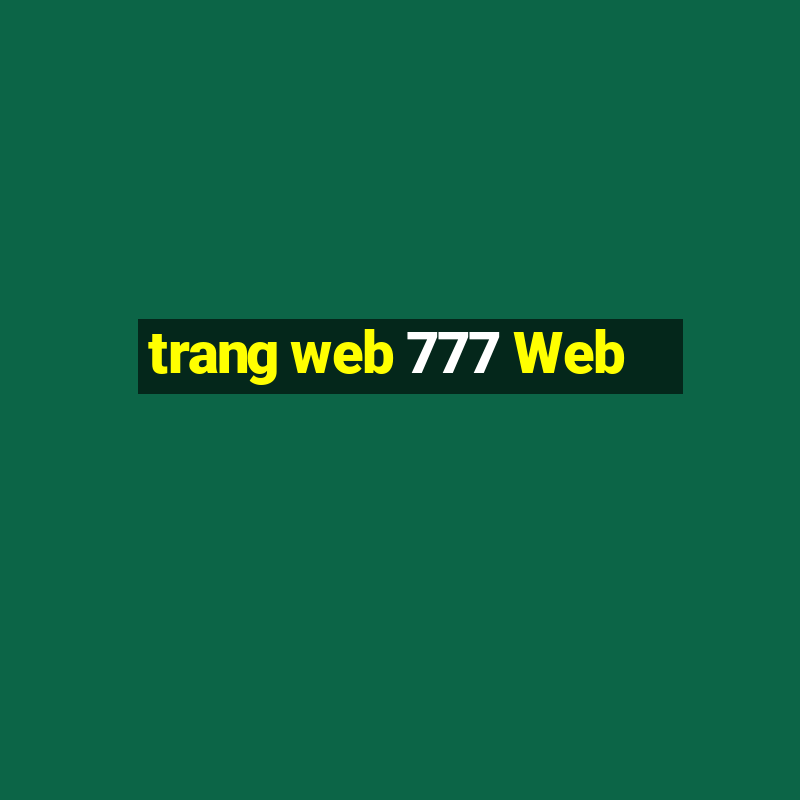 trang web 777 Web