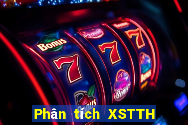 Phân tích XSTTH ngày 8