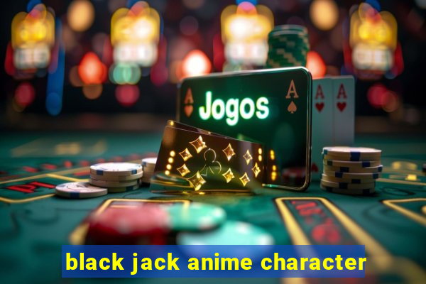 black jack anime character