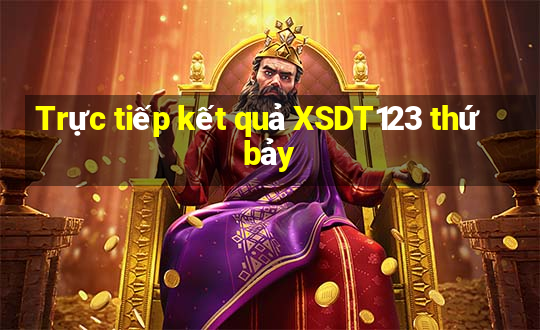 Trực tiếp kết quả XSDT123 thứ bảy