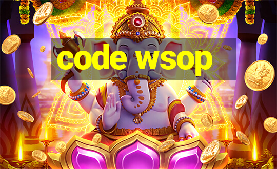 code wsop