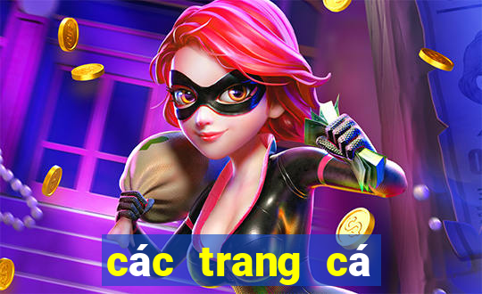 các trang cá độ online uy tín