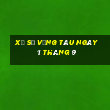 xổ số vũng tàu ngày 1 tháng 9