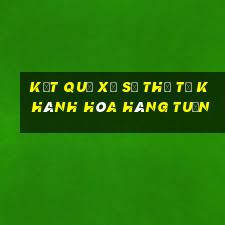 kết quả xổ số thứ tư khánh hòa hàng tuần