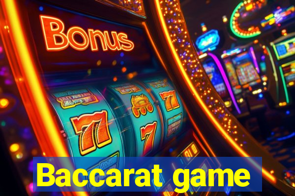 Baccarat game