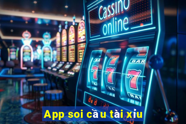 App soi cầu tài xỉu