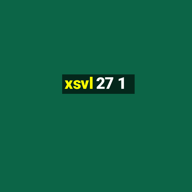 xsvl 27 1