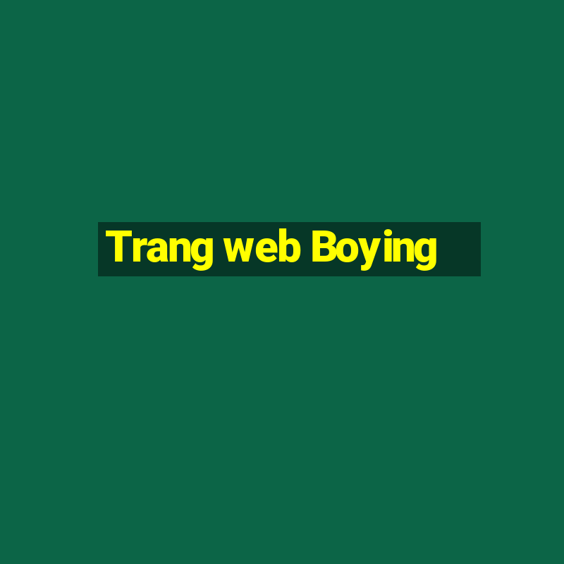 Trang web Boying