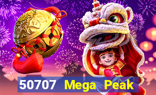 50707 Mega Peak Xổ số hạ cánh